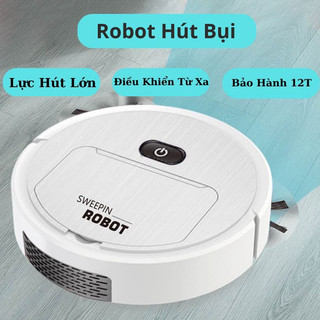 Robot tự động lau nhà, lực hút mạnh, pin trâu, xử lý bụi tự động, quay chuyển hướng thông minh chống va chạm (hàng tốt)