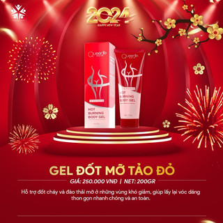 Gel tan mỡ bụng Queenie chiết suất tảo đỏ 200gram