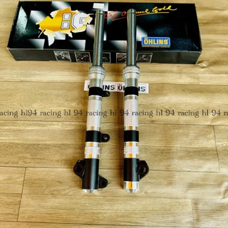 Phuộc phay Ohlins Vario Click 2018-2023 lắp đặt như zin