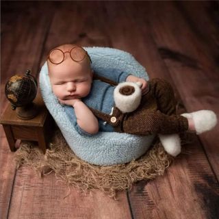 Set Chụp Ảnh Sơ Sinh Cho Bé Trai