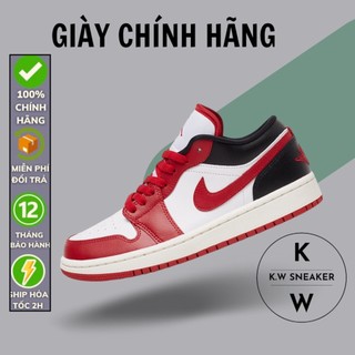 Giày jordan 1 low reverse black toe dc0774-160