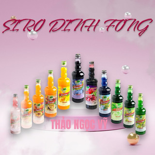 Siro dingfong thái lan hương vị đủ loại~750ml