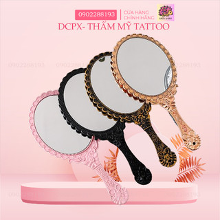 Gương Cầm Tay Mini (🎁+ FREESHIP💖) Gương Công Chúa- Màu Ngẫu Nhiên 25cm.