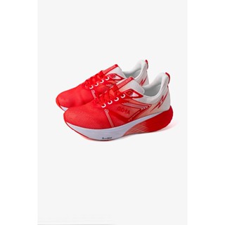 Giày chạy bộ Goya Strides 2 cho nam màu đỏ trắng(êm chân)