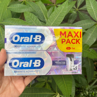 Kem đáng răng Oral B 3D White Luxe Perfection trắng răng. Săn sale tại siêu thị Pháp