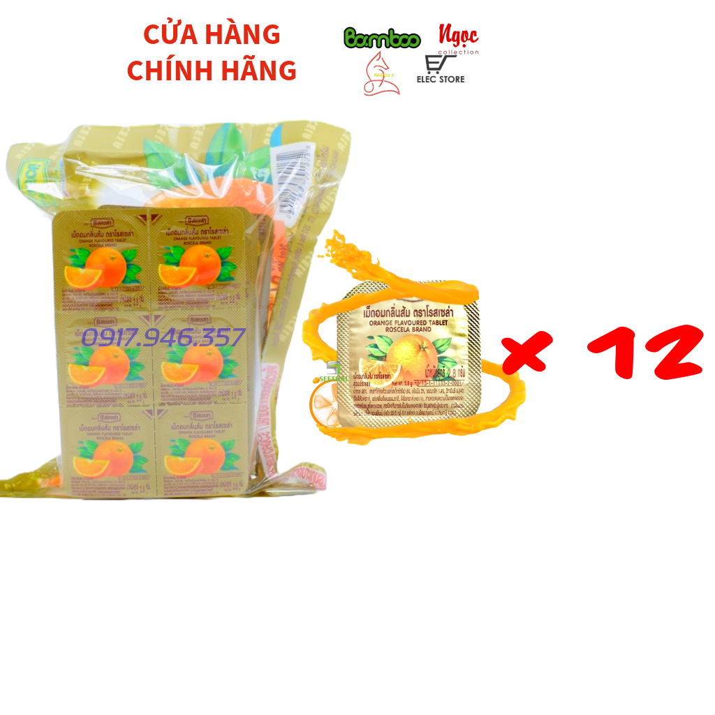 Kẹo Vitamin C Trái Tim Thái Lan (Lốc 24 Hộp Nhỏ)