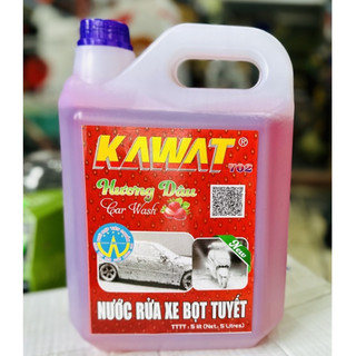 NƯỚC RỬA XE BỌT TUYẾT KAWAT 5LÍT (Bình)