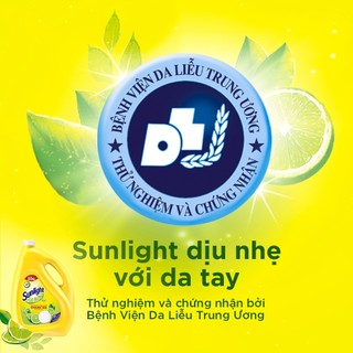 Nước rửa chén Sunlight Chanh can 3.6 kg - Nước rửa chén