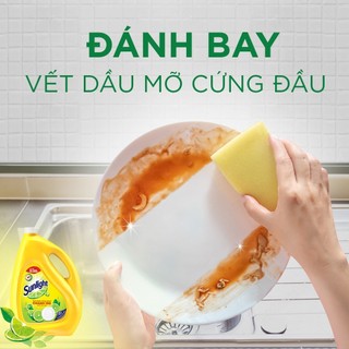 Nước rửa chén Sunlight Chanh can 3.6 kg - Nước rửa chén