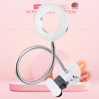 ĐÈN LED MINI (🎁+ FREESHIP💖)  KẸP BÀN LÀM NAIL,NỐI MI,PHUN XĂM - 2 CHẾ ĐỘ SÁNG.