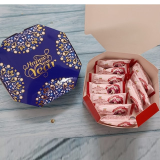 hộp kẹo tết kẹo nougat hạnh phúc