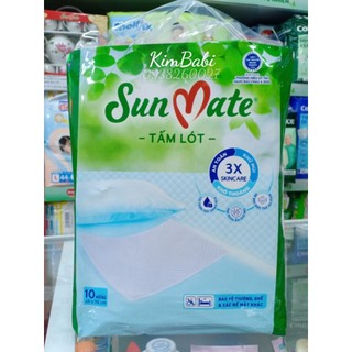 Tấm Đệm Lót Sunmate 10 Miếng kích thước 45x70cm