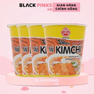Lốc 6 ly mì kim chi jin ottogi 62g