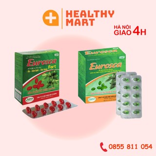 ✔️️️Eurosca, Eurosca Fort Abipha - Giảm ho, thông mũi, giảm triệu chứng đau họng, cảm lạnh