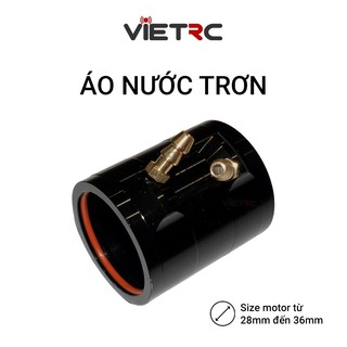 Áo nước (tản nhiệt nước) trơn size 28mm / 36mm cho motor không chổi than ráp tàu/cano điều khiển từ xa