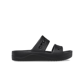 Dép Xăng Đan Nữ Crocs Baya Platform - Black