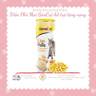 Snack phomai viên hỗ trợ tiêu hóa tăng nọng cho mèo