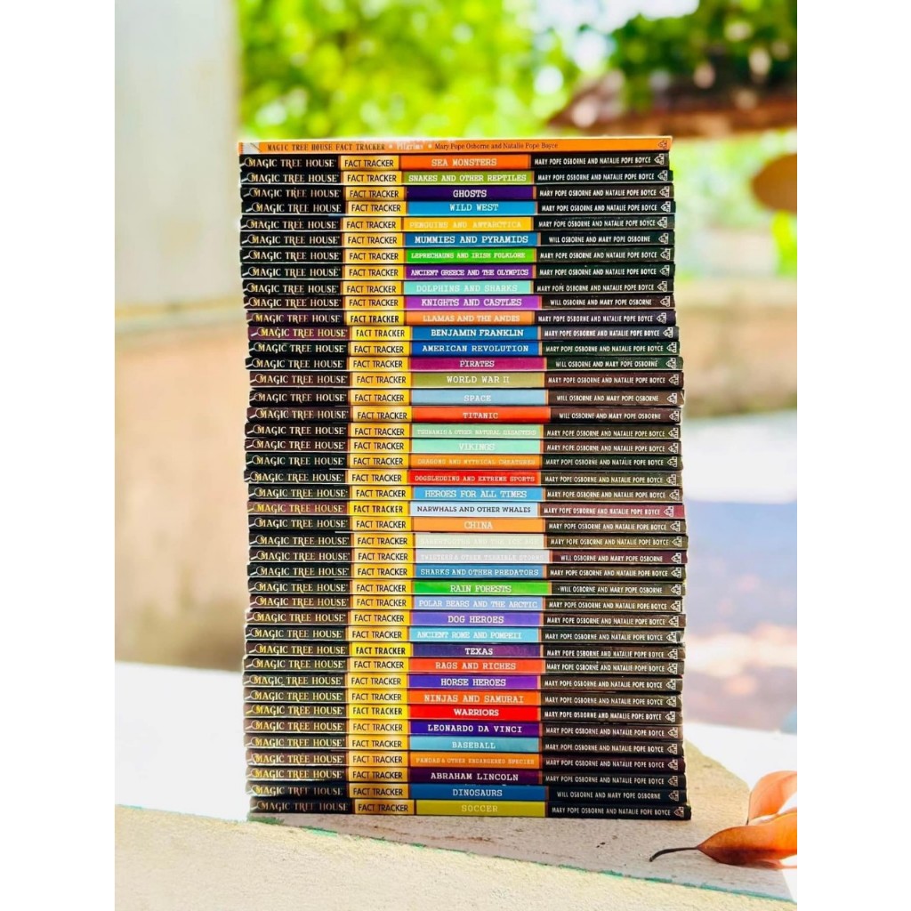 [Trọn bộ - Bản Nhập Khẩu] Magic Tree House - Fact Tracker | 44q
