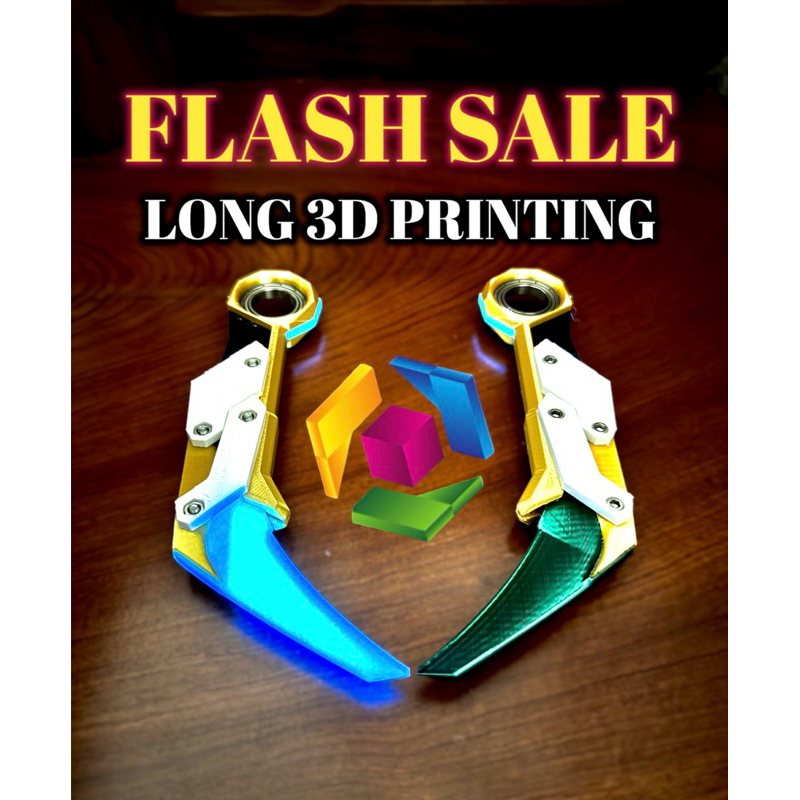 Mô hình Prime Karambit Valorant Đồ chơi in 3D nhựa phiên bản cao cấp