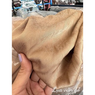 Vải Lụa vân gỗ