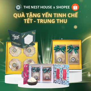 Set Hộp Quà Biếu Tặng Tết Yến Sào Sang Trọng 2025 The Nest House
