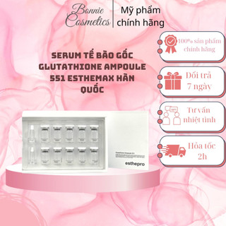 Serum Tế Bào Gốc Glutathione Ampoule 551 Esthemax Hàn Quốc