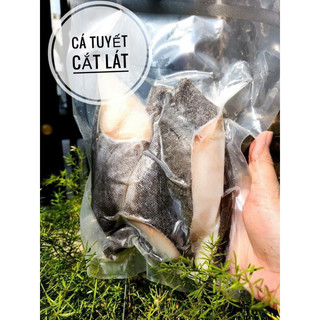 Cá tuyết file cắt lát- túi 500gr