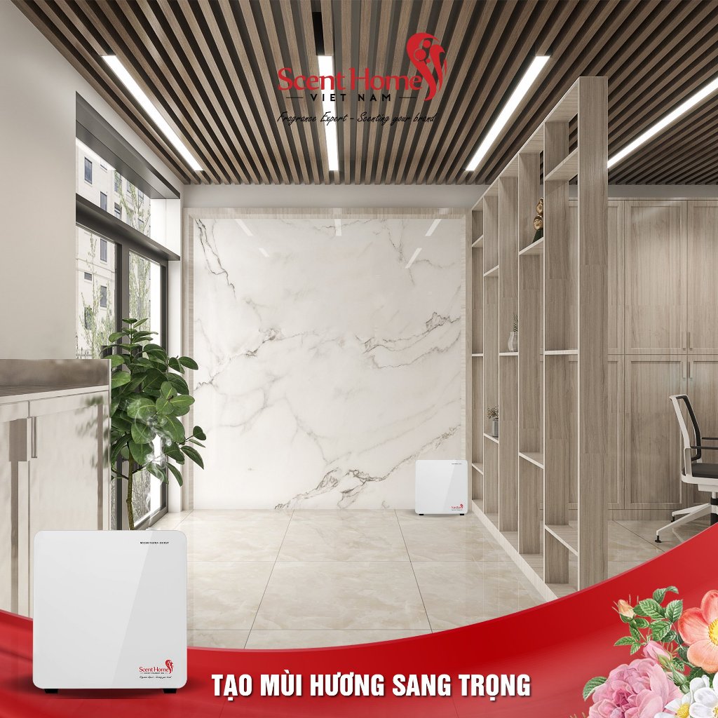 [Chính hãng] Máy tạo hương thơm chuyên nghiệp Scent Homes (SH-AREA) dành cho khách sạn, resort, nhà hàng cao cấp