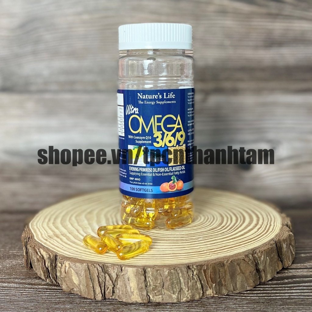 Dầu Cá Omega Alaska 3,6,9 Hỗ Trợ Hệ Tim Mạch , Trí Não , Tăng Cường Thị Lực , Sáng Mắt - Hộp 100v
