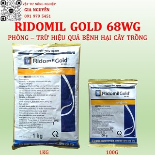RIDOMIL GOLD 68WG 100G