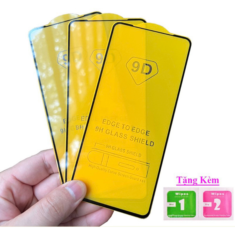 "Kính cường lực Xiaomi Redmi Note 12 4G "  Full màn hình, Ảnh thực shop tự chụp, tặng kèm bộ giấy la