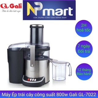 Máy ép trái cây gali gl-7022 800w, ép nguyên quả, bảo hành 12 tháng