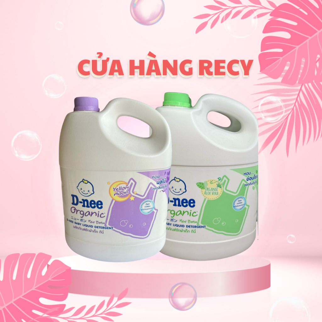 Nước giặt xả quần áo Dnee Giặt xả Dnee Tím, xanh lá hàng chính hãng , quần áo mềm mại, lưu hương thơ