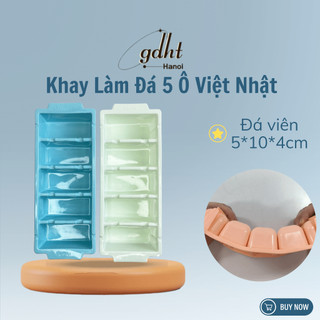 Khay làm đá 5 ngăn hình chữ nhật chính hãng Việt Nhật 6965