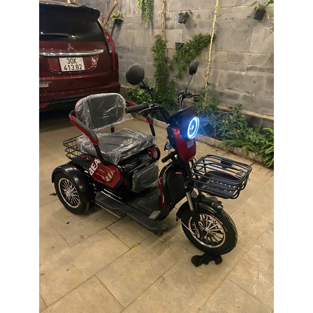 Xe điện ba bánh cho người già, Người khuyết tật, Mẫu xe F68-Super Sport, Quảng đường di chuyển 60km, Mẫu mới năm 2023 | BigBuy360 - bigbuy360.vn