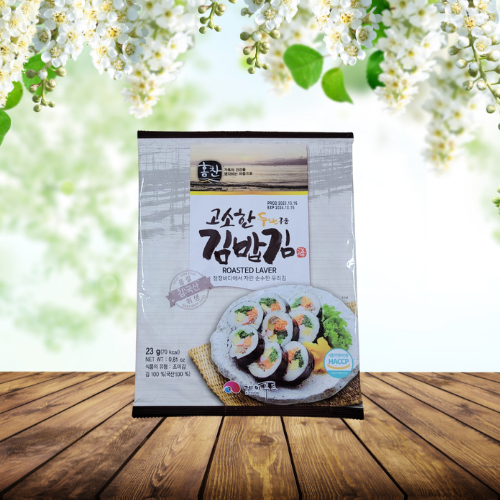 Rong biển cuộn cơm gói 10 lá Kfood Hàn Quốc