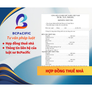 Hợp đồng thuê nhà mới nhất