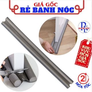 Thanh Chặn Cửa Dài 95cm Chắn Cửa - Thanh Nẹp Mút Xốp Chặn Khe Cửa Chống Bụi,Côn Trùng, Tiếng Ồn - Miếng Chắn Đáy Khe Cửa