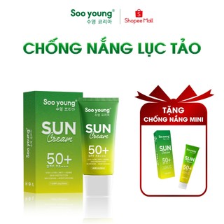 Kem chống nắng lục tảo sooyoung korea fps 50+ 50ml