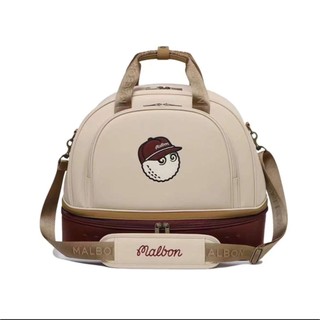 Túi đựng quần áo, phụ kiện golf Malbon, có ngăn đựng giày riêng biệt, chống thấm nước - 2024