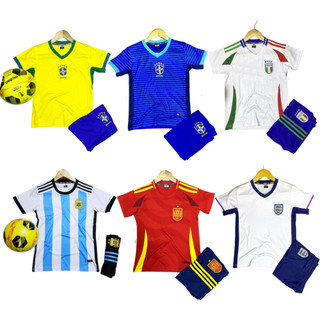 Tổng hợp các mẫu quần áo bóng đá trẻ em ĐỘI TUYỂN 2024