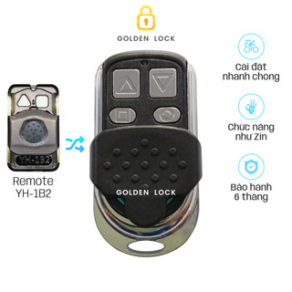 Remote cửa cuốn YH-1B2 sóng 315 Mhz không chống nước mẫu mới