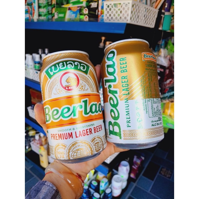 BEER LÀO (Lon 330ml và 500ml)