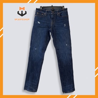 Quần Jean Nam American Eagle Airflex Xanh Đậm Form Dáng Basic - Modife Shop