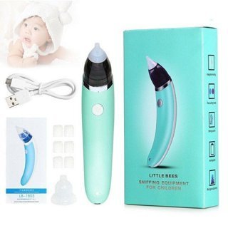 Máy hút mũi cho bé babymix - dụng cụ hút mũi cho bé an toàn không đau - 6 chế độ hút