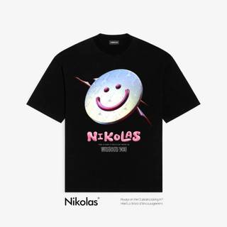Áo thun Unisex Nikolas 100% Cotton SMILE Tee