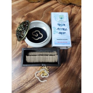 Vân mây trầm hương hộp 48-50 vântặng kẹp sen