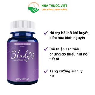 Viên Uống Nội Tiết Tố Nữ Slady Mua 5 Tặng 1 Cải Thiện Nội Tiết Sinh Lý