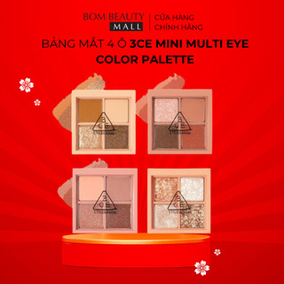 Bảng Phấn Mắt 4 Ô 3CE Mini Multi Eye Color Palette