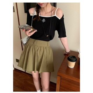 Chân váy ngắn xếp ly bản to cao cấp hàn quốc váy tennis xếp li chữ a cao cấp đi học đi chơi hàn quốc